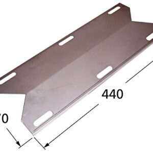 Stainless Steel Heat Plate for Charmglow, Nexgrill and Sterling Forge Grills