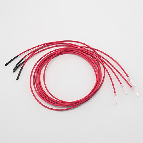 YIHAM KI502 Universal Igniter Wire for Gas Grills by BBQ Grillware GGPL-2100, Brinkmann, Chargriller 3030, 5050 and Others, 48" Long, 4-Pack