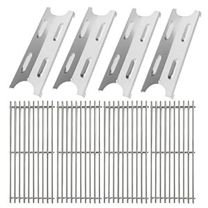bqmax replacement parts kit for master forge bg179a, stainless steel cooking grid grates and heat plates grill parts for master forge bg179a, bg179ao grill parts