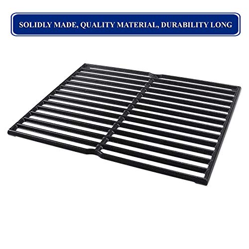 Utheer 7522 Cast Iron Cooking Grid Grate 15 x 11.25 Inch for Weber Spirit 200 210 with Side Control, Spirit 500, Genesis Silver A, Grill Replacement Parts for Kenmore, Weber 7521 7522 7523 65904 65905