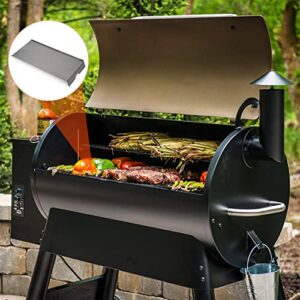 Stanbroil Steel Drip Pan Heat Baffle Replacement for Traeger 34 Series and Newer Tex, Tex Elite Pellet Smoker Grills