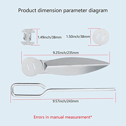 22-1/2-Inch One Touch Grill Cleaning System Kit for Weber Charcoal Grill / 7444 Kettle Grills Replaces Parts, Compatible with Weber Grill Parts, for Grill Bottom - Not Easy to Rust and Deformation.