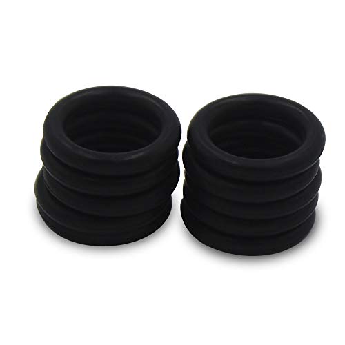 MENSI 10PCS Propane Natural Gasket O-Ring for Propane Tank Cylinder POL Adapter Fitting