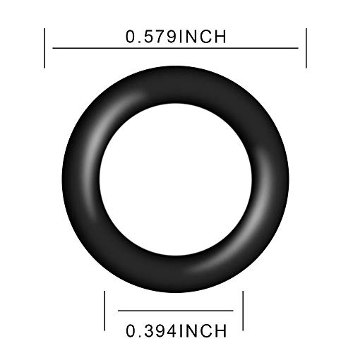 MENSI 10PCS Propane Natural Gasket O-Ring for Propane Tank Cylinder POL Adapter Fitting