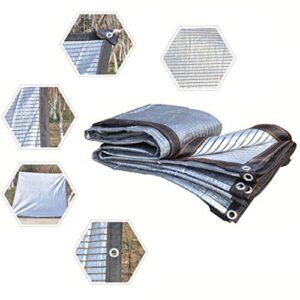 shade cloth shade net thickened encrypted 90% shade cloth, sunblock uv-resistant, with grommets, for patio lawn, balcony privacy sunblock screen mesh