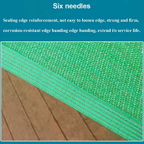 Shade Cloth 85% Green Sunblock Shade Net Cloth with Grommets,Premium Heavy Duty Mesh Tarp, UV Resistant Net, for Patio Lawn, Balcony Privacy Sunblock Screen Mesh