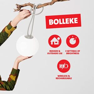 Fatboy Bolleke Rechargeable Indoor/Outdoor LED, Light Grey