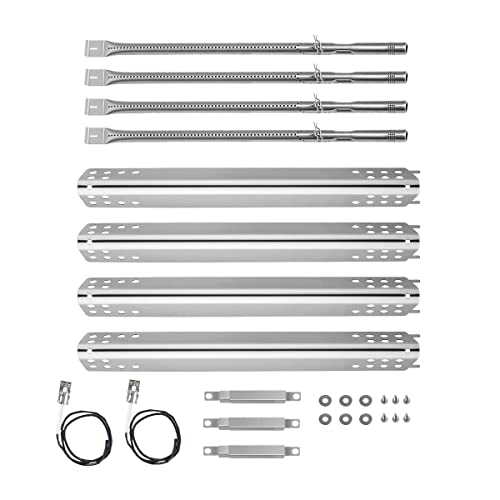 Grill Replacement Parts for Charbroil Performance 475 4 Burner 463347017 463361017 463673017 463376217 463342119 463376018P2 G470-0004-w1 Gas Grill,Heat Plates Burner Grills Adjustable Crossover Tube
