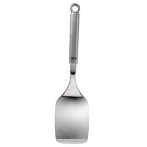 norpro, silver krona stainless steel solid turner, 12-inch