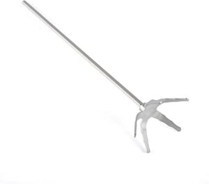 bbq-plus stainless steel pork puller used with standard hand drill (4 inch)