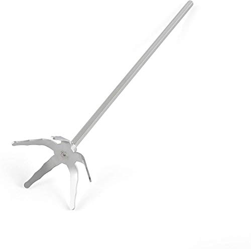 BBQ-PLUS Stainless Steel Pork Puller Used with Standard Hand Drill (4 Inch)