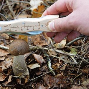 Esschert Design Mushroom Knife with Brush