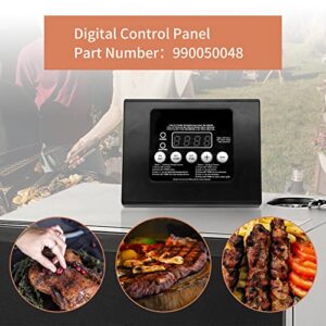 990050048 Digital Control Panel Replacement Parts, Compatible with Masterbuilt MB ESQ30B, ESQ30S, 20070106, 20070206, 20072010, 20070910 and More Electric Smoker Grill Models Controller
