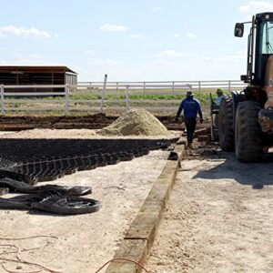 Performance Footing Geocell BaseCoreHD™ 3" Ground Grid Heavy Duty Stabilizer Kit | Gravel Grid for Sheds, Driveway, Slopes and Parking | 108 sq feet