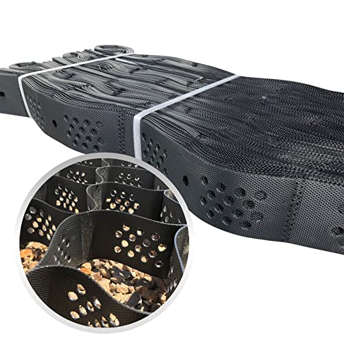 Performance Footing Geocell BaseCoreHD™ 3" Ground Grid Heavy Duty Stabilizer Kit | Gravel Grid for Sheds, Driveway, Slopes and Parking | 108 sq feet