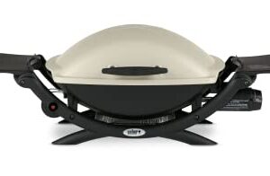 Weber Q2000 Liquid Propane Grill,White