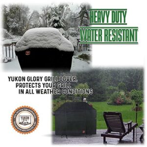 Yukon Glory 7106 Premium Grill Cover for Weber Spirit 220 and 300 Series Gas Grills, for Year Round Protection, Includes Propane Tank Cover