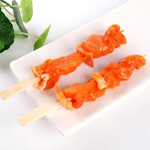 JapanBargain 1598, Kabob Skewers Cocktail Picks Bamboo Paddle Skewers for Yakitiori Appetizers Fruits Fondue BBQ Outdoor Grilling, 7 inch, 200pcs