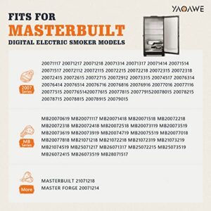 Replacement Part 9907120011 800 Watt Heating Element Kit & Part 9907180088 Meat Probe for Masterbuilt Electric Smokers