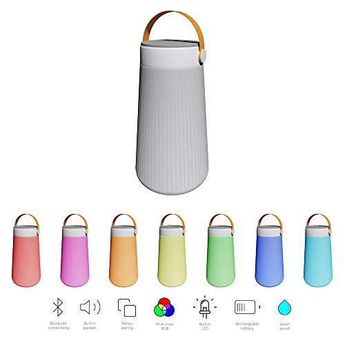 Koble Let's Go Color Changing LED Lantern and Bluetooth Speaker