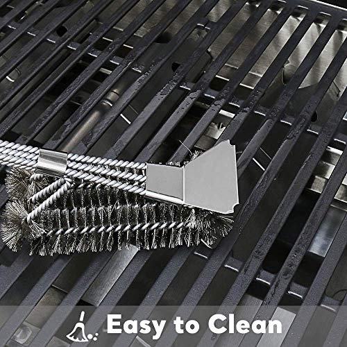 Uniflasy 17 Inch Cooking Grate for Charbroil Tru Infrared 463242715 463242716 463276016 466242715 466242815 463257520 G533-0009-W1 Nexgrill 720-0882A BHG 720-0882 Lowe's 606682 Grill Cast Iron Grid