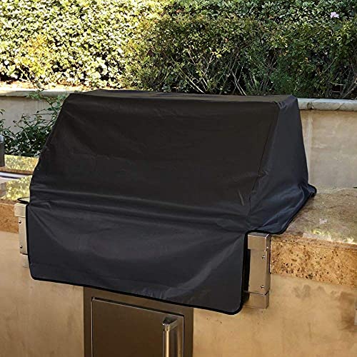 Formosa Covers Built-in BBQ Outdoor Gas Grill Cover 33" L x 30" D x 16" H Vinyl Black