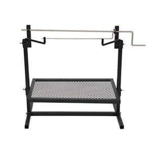 stansport heavy-duty rotiserrie grill, 16 x 24-inch