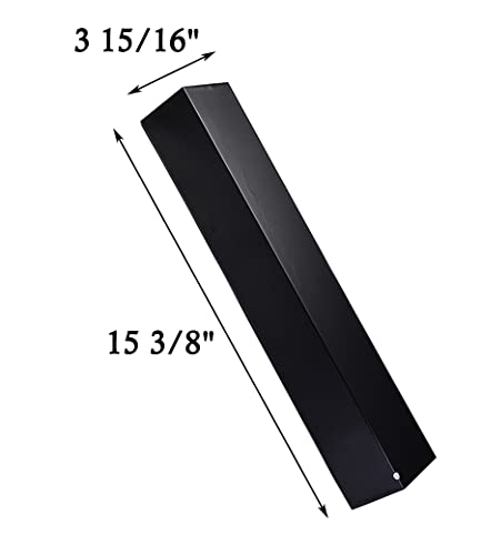 Votenli P9231A(3-Pack) 15 3/8" Porcelain Steel Heat Plate for Brinkmann 810-1415F, 810-1415-F, 810-1415-W, 810-1420-0, 810-1420-1, 810-1450-1, 810-1470, 810-1470-0, 810-1570-0