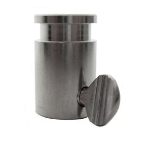 onegrill stainless steel rotisserie spit rod bushing (fits: 1/2 inch hexagon, 3/8 inch square, & 1/2 inch round)