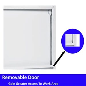 Premier Access Panel 10 x 10 Metal Access Door for Drywall 3000 Series Access Panel for Wall and Ceiling Electrical and Plumbing (Screwdriver Latch)