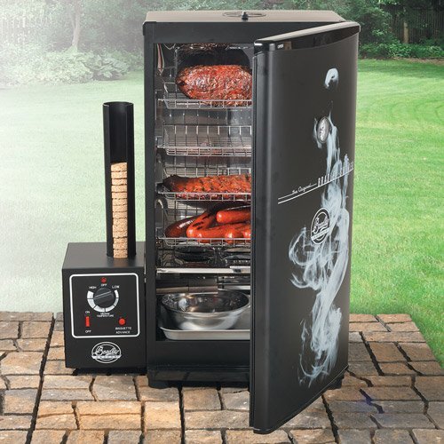 Bradley Smoker BS611 4-Rack Outdoor Electric Smoker, Natural Draft Smoker