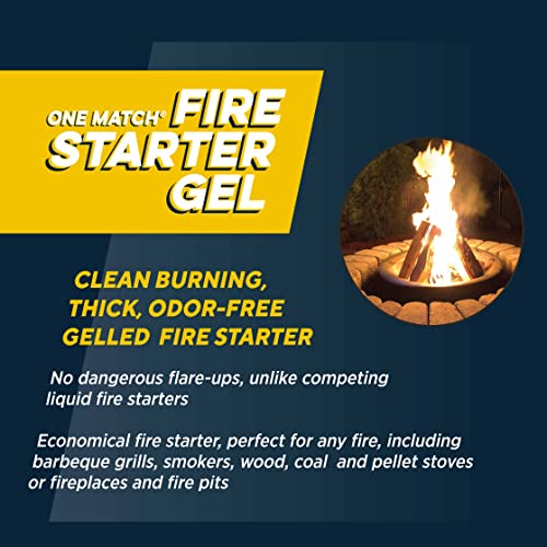 One Match Gel Fire Starter, 8 fl. oz.