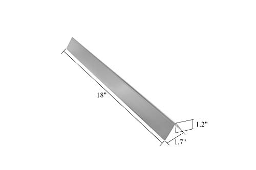 SafBbcue Flavorizer Bars 67670 18" Stainless Steel Burner Covers Compatible Weber Summit 600 Series E-640 S-640 E-650 S-650 E-660 S-660 E-670 S-670 Gas Grills, 12-PCS Flame Tamers