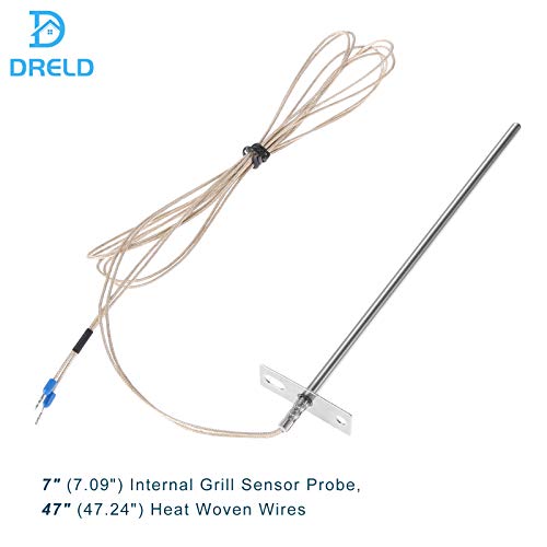 RTD Temperature Probe Sensor, Replacement for Traeger Digital Thermostat, Traeger Pellet Grills, Grill Oven