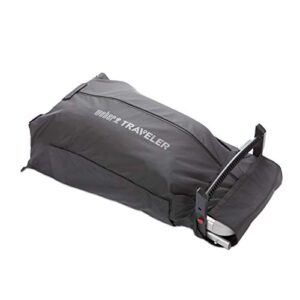 weber traveler cargo protector grill cover, heavy duty and water-resistant