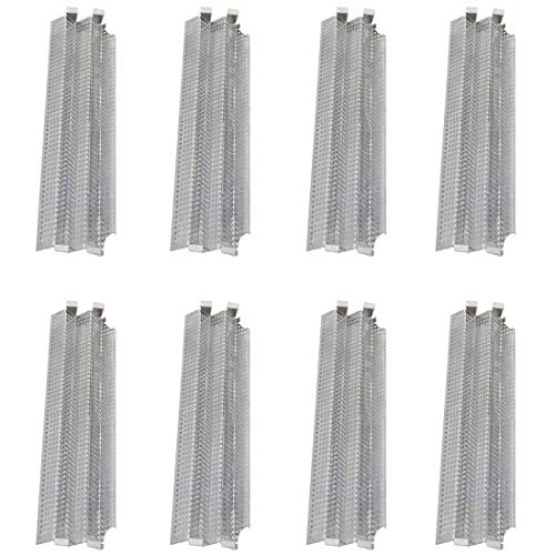 Votenli S9408A (8-Pack) 23 1/8" 16GA Stainless Steel Heat Plate Replacement for Viking VGBQ 30 in T Series, VGBQ 41 in T Series, VGBQ 53 in T Series, VGBQ30, VGBQ41, VGBQ53