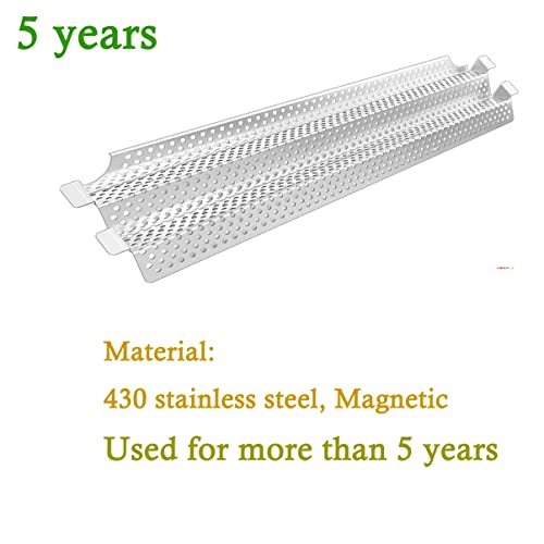 Votenli S9408A (8-Pack) 23 1/8" 16GA Stainless Steel Heat Plate Replacement for Viking VGBQ 30 in T Series, VGBQ 41 in T Series, VGBQ 53 in T Series, VGBQ30, VGBQ41, VGBQ53