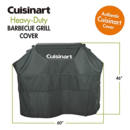 Cuisinart CGWM-040 Heavy-Duty 4-5 Burner, Gas Grill Cover, 60", Black