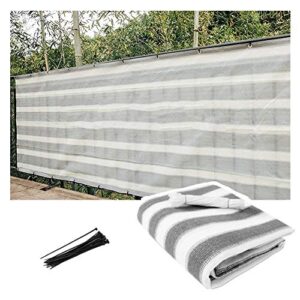 liangjun shading sunshade net, privacy fence screen mesh sun protection backyard rails balcony outdoor 168gsm, customized (color : a, size : 0.9mx5m)