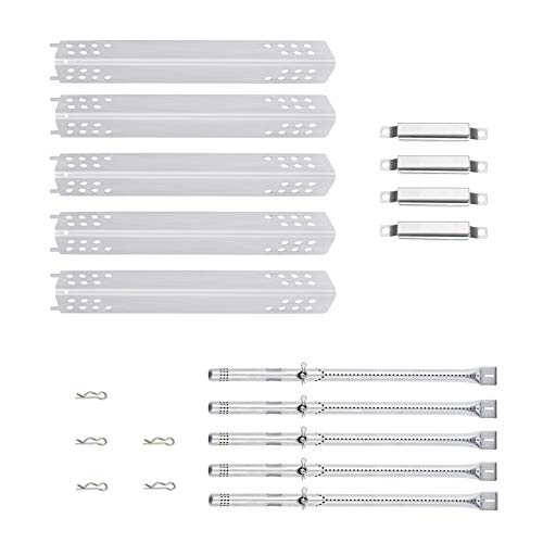 Grill Valueparts Repalcement Parts for Charbroil 463347519 463243518 463243519 463347518 463373019 463275517 463275717 Grill Parts 5 6 Burner Heat Plates G470-0004-W1A G470-5200-W1 Burner G321-4C00-W1