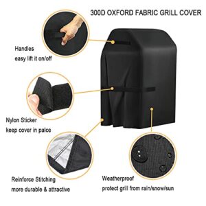 Samhe BBQ Grill Cover, 32-Inch Heavy Duty Waterproof UV Resistant Tear Resistant BBQ Gas Grill Cover for Nexgrill Brinkmann Weber Char-Broil