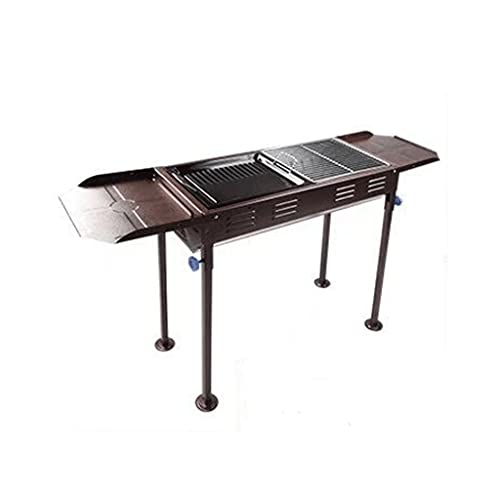 JAHH Barbecue Grill, Frying and Grilling, Easy to Carry, Durable and Corrosion-Resistant, Reasonable Ventilation, Mostly Used for Outdoor Picnic