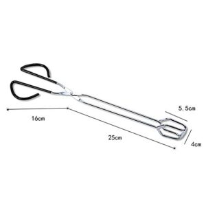 JAHH BBQ Tongs Kitchen Tongs Clip Clamp Stainless Steel Food Tongs Cooking Scissors Tongs Buffet Pliers Barbecue