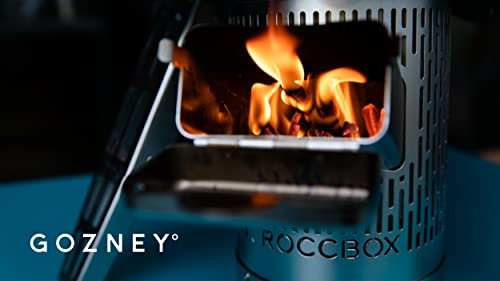 Roccbox Wood Burner 2.0, Accessories, Wood Fire, Outdoor Cooking, Burning, Backyard, Use with Gozney Roccbox Pizza Oven