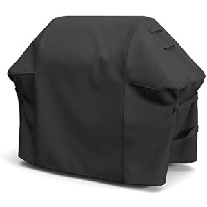 x home 60-inch grill cover for weber genesis 310/330, rec tec rt-700, genesis ii 315/335, charbroil, nexgrill, brinkmann, broil king and more 3-5 burner bbq grill, universal 56-60" gas grill