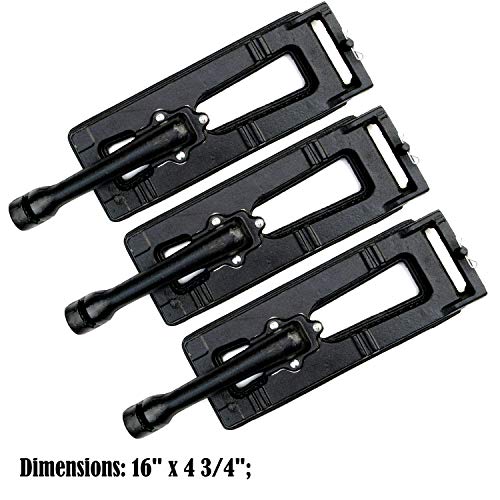 Direct Store Parts DB104 (3-Pack) Cast Iron Burner Replacement for Members Mark, Sam's Club, Bakers and Chefs, Grand Hall Gas Grills