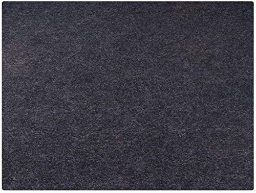 SMART HOME CHEF Under Grill Mat Rubber Backing Layer Waterproof Oil Drain Pan Absorb Liquid Garage Mat for Under Car Protects Floor Washable and Reusable Garage Floor Mat (36"x30" Original Mat)