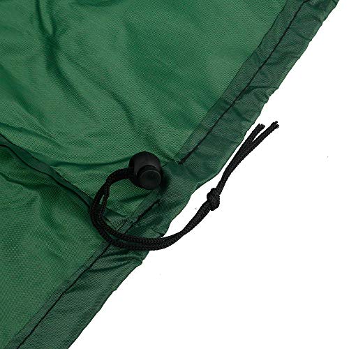 TJFU Built-in Grill Cover,BBQ Grill Cover Waterproof Outdoor Barbeque Grill Gas Top Cover for Napoleon, Coyote etc (32" L x 26" W x 24" H,Green)