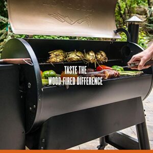 Traeger Grills Pro Series 34 Electric Wood Pellet Grill and Smoker, Bronze & Grills Mesquite 100% All-Natural Wood Pellets for Smokers and Pellet Grills, BBQ, Bake, Roast, and Grill, 20 lb. Bag