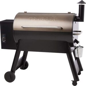 Traeger Grills Pro Series 34 Electric Wood Pellet Grill and Smoker, Bronze & Grills Mesquite 100% All-Natural Wood Pellets for Smokers and Pellet Grills, BBQ, Bake, Roast, and Grill, 20 lb. Bag